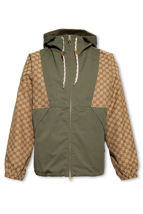 campera gucci hombre|gucci hooded jacket men.